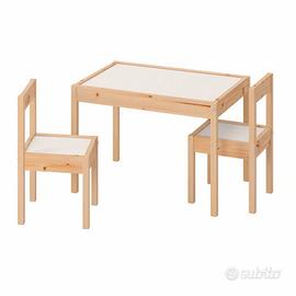 Tavolino bambini IKEA + 2 sedie