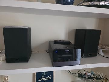 Stereo Philips hi-fi MCM302 con casse