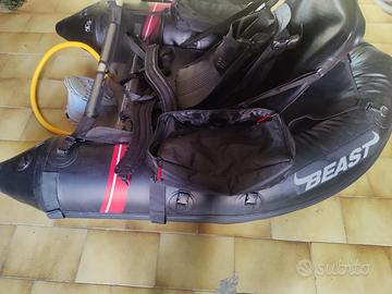 Abu Garcia Beast Bellyboat come NUOVO