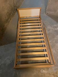 Letto IKEA Sniglar Montessori + Materasso 70x160