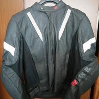 giacca moto uomo in pelle TG. M ALIKE