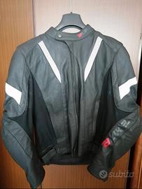 giacca moto uomo in pelle TG. M ALIKE