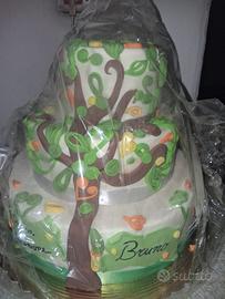 Torta di compleanno, comunione…