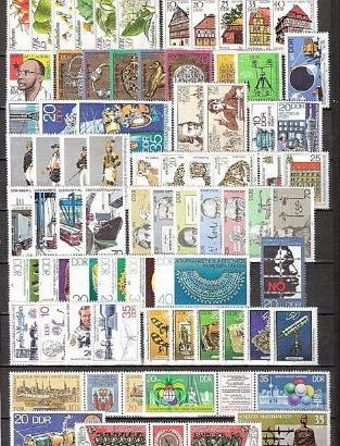 Germania Est DDR 1978+1979+1980 annate complete