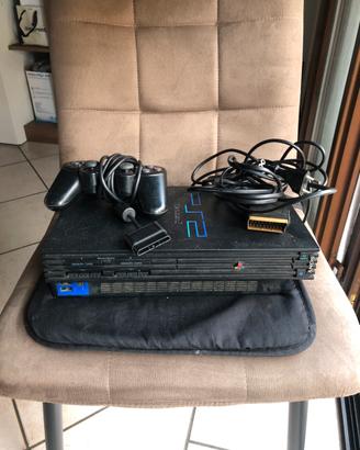 Console PS2 nera completa