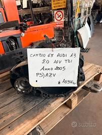 Cambio 6M Audi A3 2.0 16V TDI Anno 2005 Codice Mot