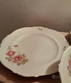 Piatto da portata vintage Bavaria Zeh Scherzer