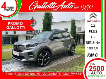 Citroen C3 Plus turbo s&s 100cv