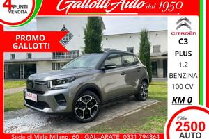 Citroen C3 Plus turbo s&s 100cv