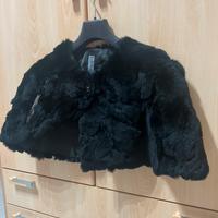 Coprispalle in Pelliccia Lapin