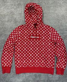 Felpa Louis Vuitton X supreme taglia S - Abbigliamento e Accessori In  vendita a Torino