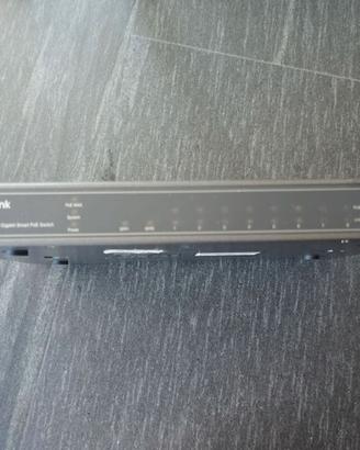 Switch Gigabit PoE Smart TP-Link T1500G-10PS