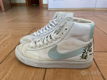 nike blazer azzurre