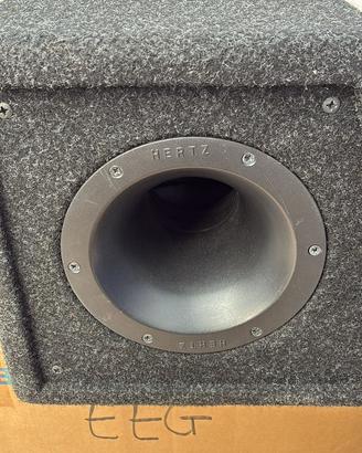 Sistema audio auto posteriore