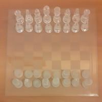 Scacchiera in vetro 25x25