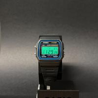 Casio F91 Mod GDR Color Custom Nuovo Vintage #001