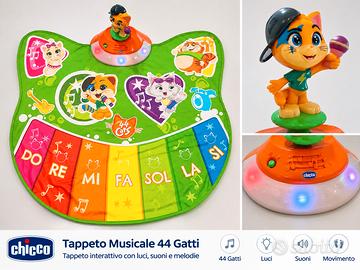 Tappeto musicale Chicco 44 Gatti – Luci e Suoni