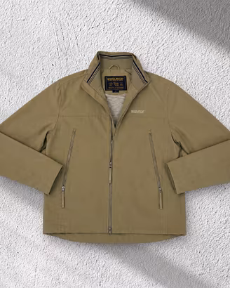 Woolrich Giacca Leggera Beige Uomo Taglia L