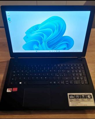Notebook 15.6 Acer SSD 250GB e 8 Ram WS 11