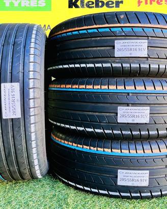 X4: Estive 205/55R16 91V -DUNLOP- al 75%