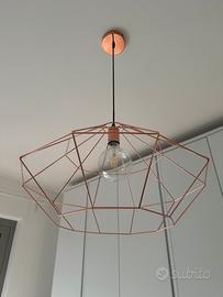 Lampadario moderno in metallo