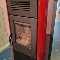 Stufa a Pellet VIVIANA 10 KW Bordeaux Nordica