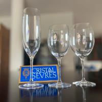 6 Calici Cristallo "Cristal de Sèvres" pz tot 18