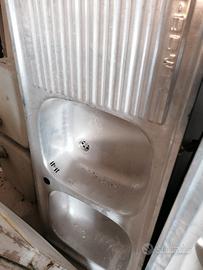 lavello cucina d appoggio e da incasso 120 cm