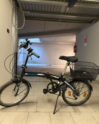 Bici pieghevole città 20” completa di accessori