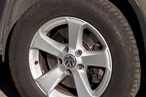 Tiguan 1 cerchi in lega con pneumatici invernali