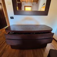 arredo camera in wenge