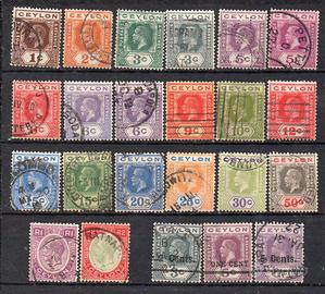 CEYLON Inglese Giorgio V