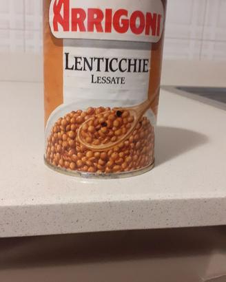 Scatola di lenticchie vintage 1995