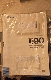 Manuale Nikon D90 più  CD del medesimo