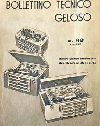 Radio - Geloso - Bollettino tecnico Geloso n. 68