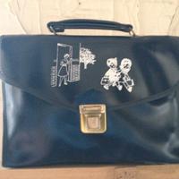 borsa scuola vintage 