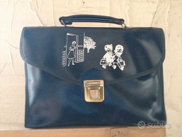 borsa scuola vintage 