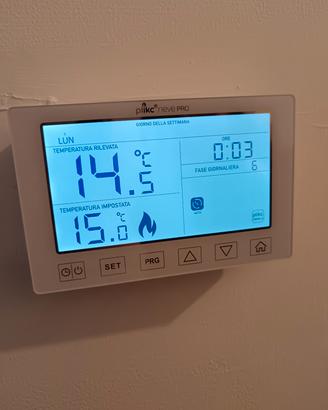 Crono termostato per riscaldamento 