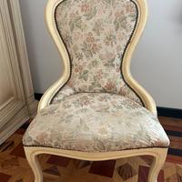 Camera da letto classica dipinta a mano