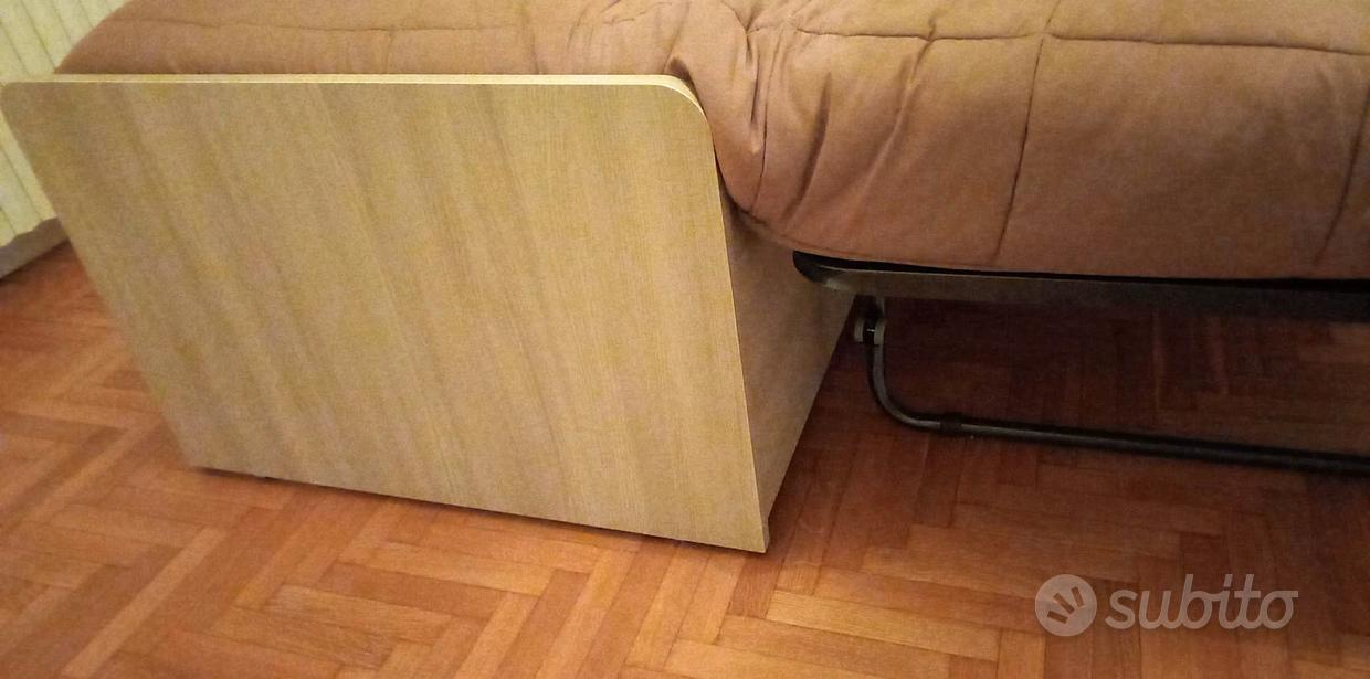 Letto singolo XL con rete e materasso memory - Arredamento e Casalinghi In  vendita a Monza e della Brianza