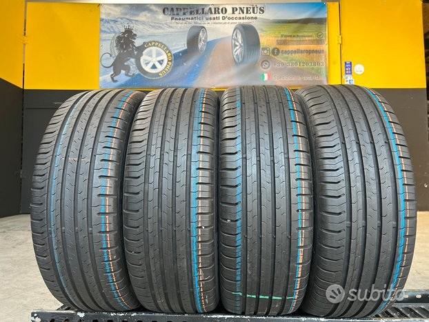 Subito - CAPPELLARO PNEUS - 4 Gomme 195/55 R16 Continental Estive 90%  residui - Accessori Auto In vendita a Milano