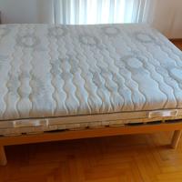 materasso matrimoniale medico+rete doghe