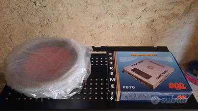 Sub auto Amplificatore e sub Woofer