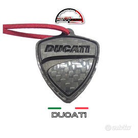 Portachiavi in fibra di carbonio Ducati