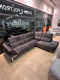 Divano angolare 5 posti