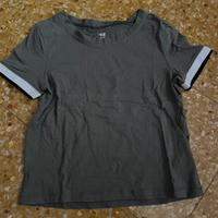 maglietta verde militare