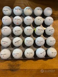 Palline da golf, lotto 25, 25 palline Taylormade