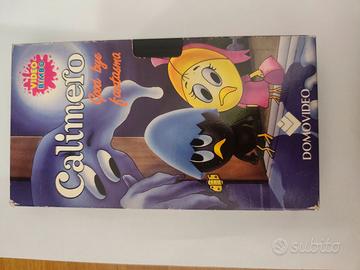 VHS film Calimero good bye fantasma 