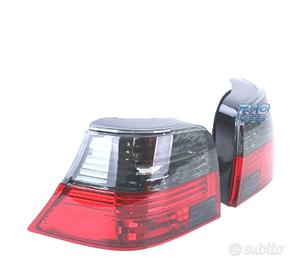 FANALI VOLKSWAGEN VW GOLF 4 ROSSO AFFUMICATO