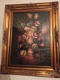 quadro  con cornice antica